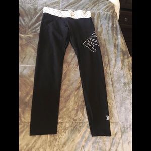 VS Pink Cotton Yoga Legging